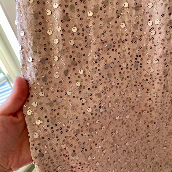 NWT S F21 sparkle Pale Pink dress - Picture 2 of 5